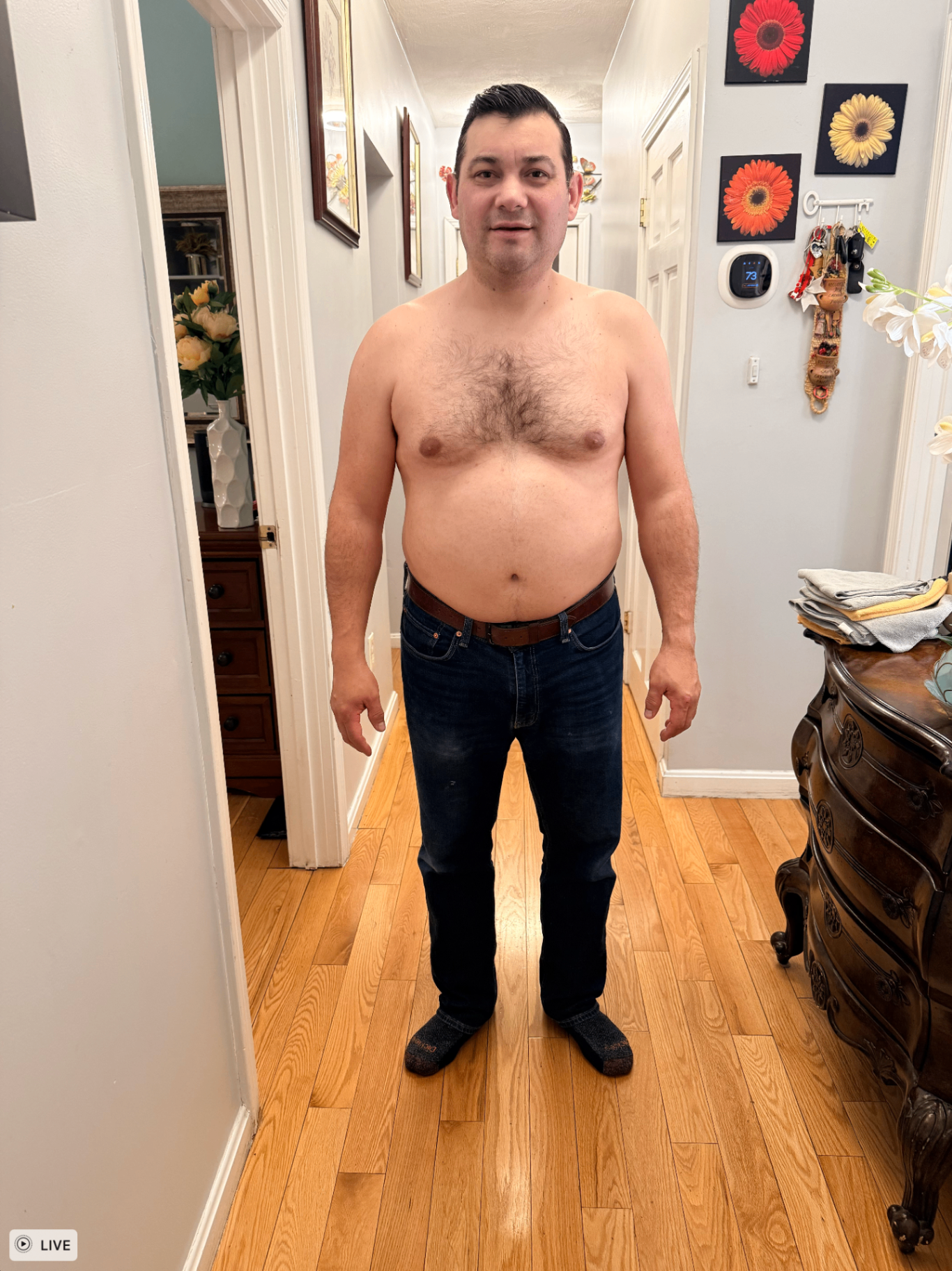 Craig before — starting his coaching journey